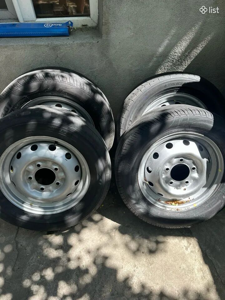 Անիվներ անվահեծերով, ամառային անվադողեր, 225/60 R16