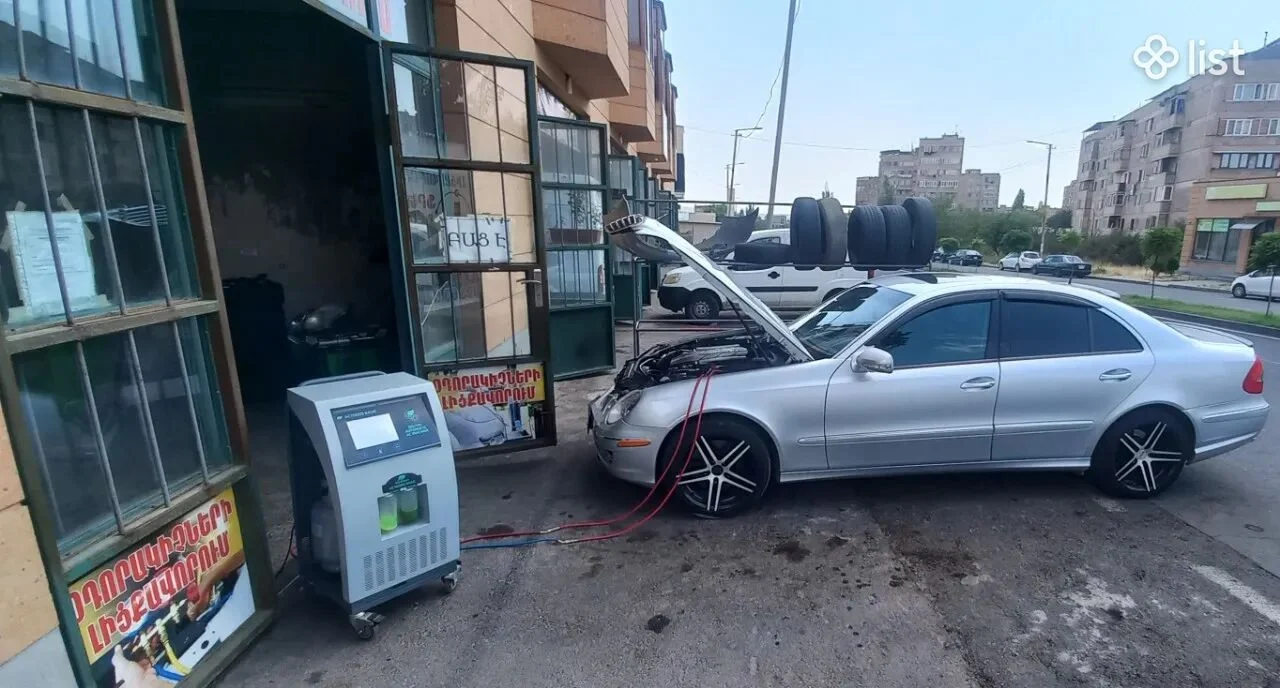 Մեքենայի Կոնդիցիոների լիցքավորում ք.Աբովյանում r134a r1234yf ֆրիոն