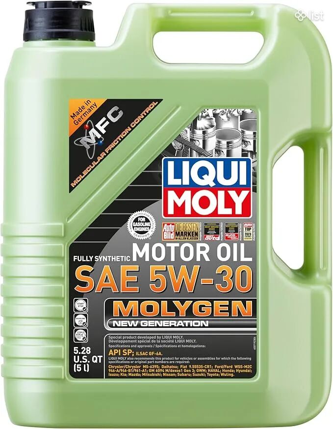 Liqui Moly 5w30 Molygen