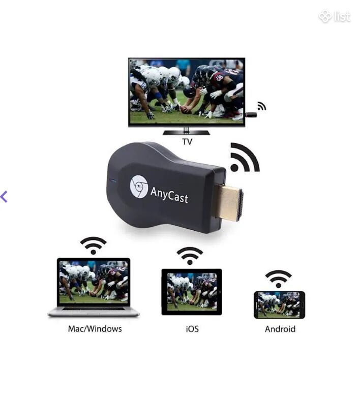 AnyCast M2 Plus Wireless HDMI Display Adapter Miracast AirPlay EZCast - դարձրու էկրանդ ՍՄԱՐԹ