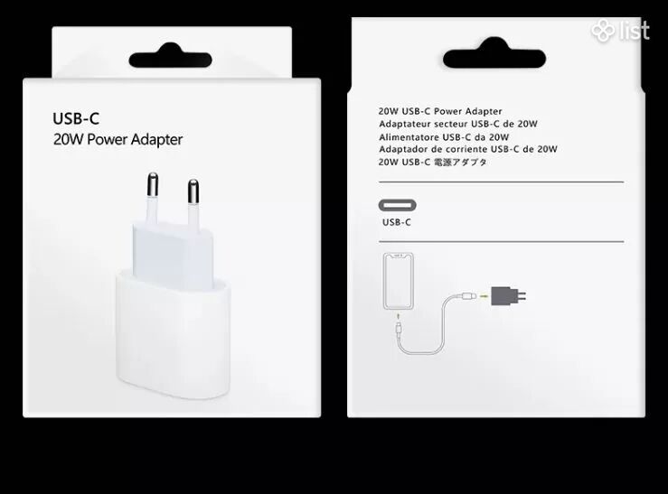 Բարձր որակի / առաքում / Այֆոնի Լիցքավորիչ Apple Iphone Charger 20W Type C / Fast Charge