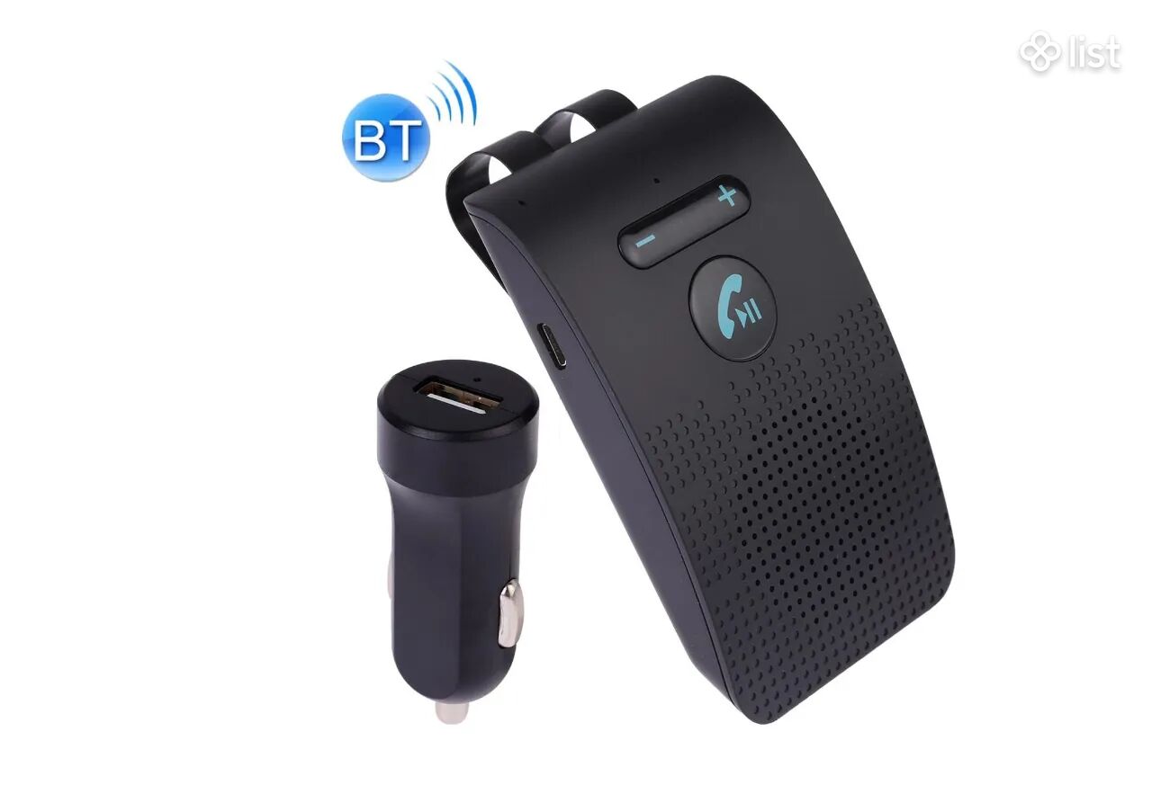Մեքենայի բարձրախոս Auto Handsfree Bluetooth 5.0 + EDR Multipoint BT-SP09 Автомобильный динамик Автодинамик