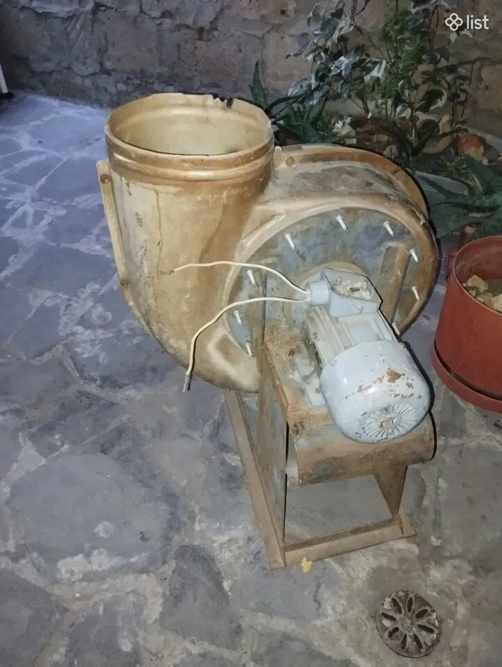 Խխունջ օդափոխիչ, վինտիլյատոր