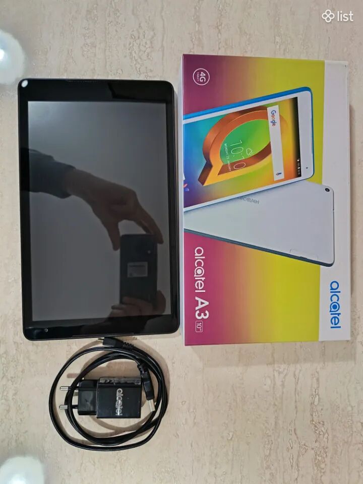 Alcatel A3, 10", 16 GB, 4G քարտ + WiFi Android 7