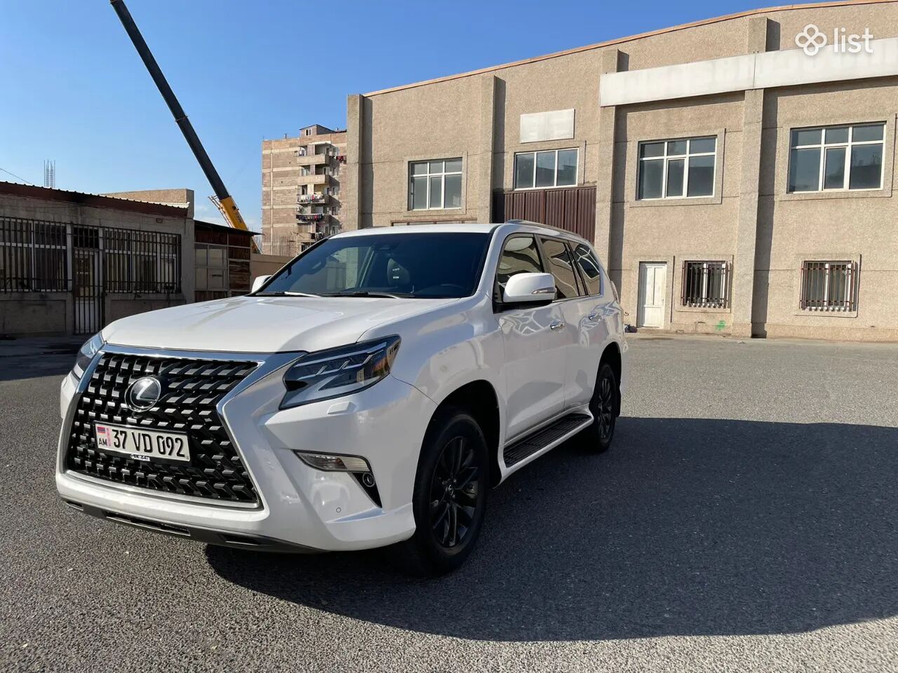 Lexus GX, 4.6 л., полный привод, 2020 г.