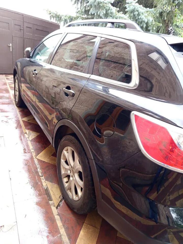 Mazda CX-9, 3.7 л., полный привод, 2012 г., газ, чёрный