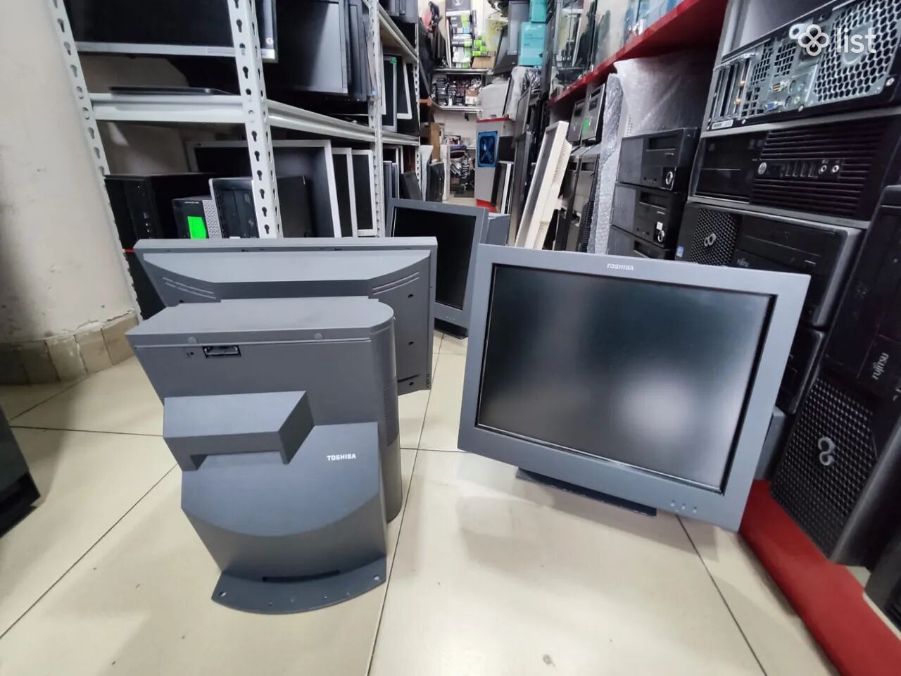Intel Core i3 3220 + 8GB RAM + 120GB SSD բազմաֆունկցիոնալ սենսորային էկրանով վաճառքի կետի