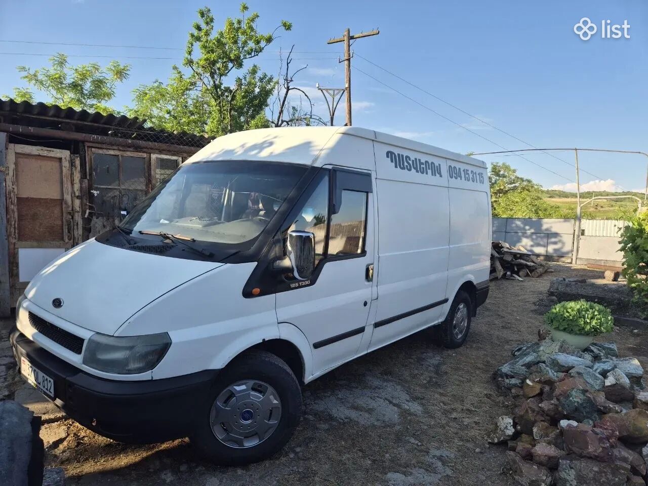 Ford Transit ունիվերսալ, 2.4 լ, դիզել, 2002 թ.