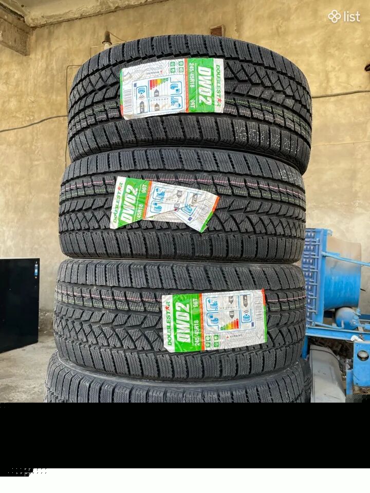 Ձմեռային անվադողեր, 245/45 R18 Doublestar տեղադրումն անվճար + առաքում անվճար