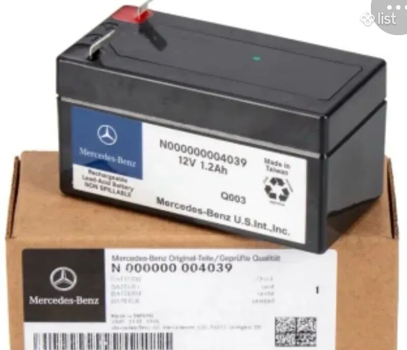 Մարտկոց Mercedes Benz 221 շիտոկի 12V, 1.2Ah