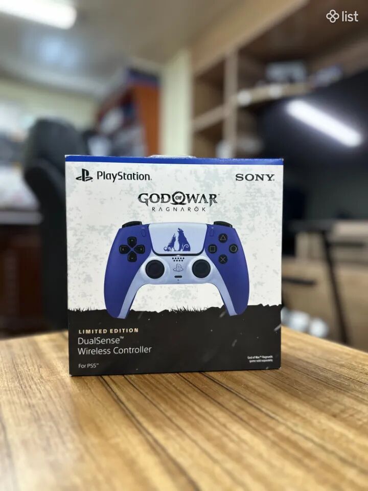 Playstation 5 DualSense Wireless Controller God of War Ragnarok Limited Edition Նոր փակ տուփով Ps5 Վահանակ