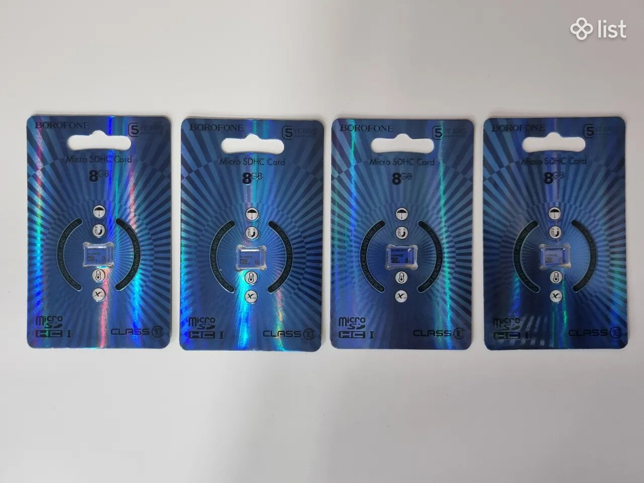 Չիպ 8gb borofone 10 class շատ որակով memory 8g micro cd card նայեք