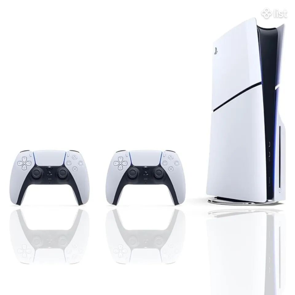 Sony PlayStation 5 Slim 1TB EU (PS5 Slim 1TB) + 20 խաղերի առաջարկ, Փակ տուփ + 12 ամիս երաշխիք
