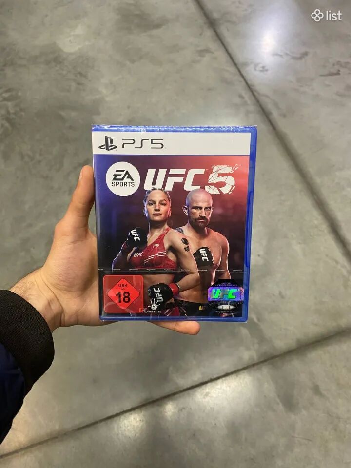 Ufc 5 Խաղ Playstation 5 ի համար Դիսկ նոր (փակ տուփ)