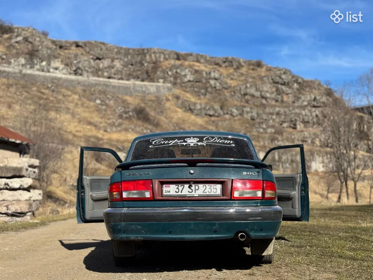 GAZ (ГАЗ) 3110 Volga, 1.8 լ, 2001 թ., գազ, կանաչ