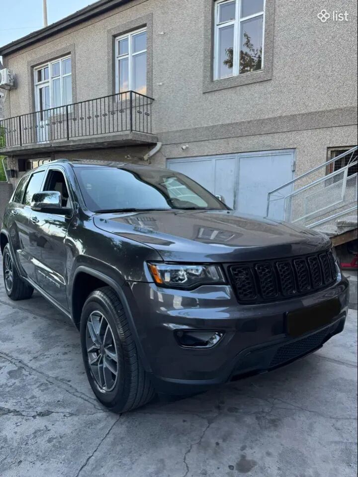 Jeep Grand Cherokee, 3.6 լ, 2019 թ., մոխրագույն