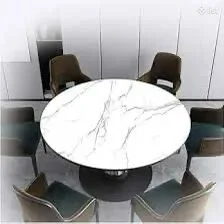 Սեղան նոր կլոր, 80 * 80սպիտակ