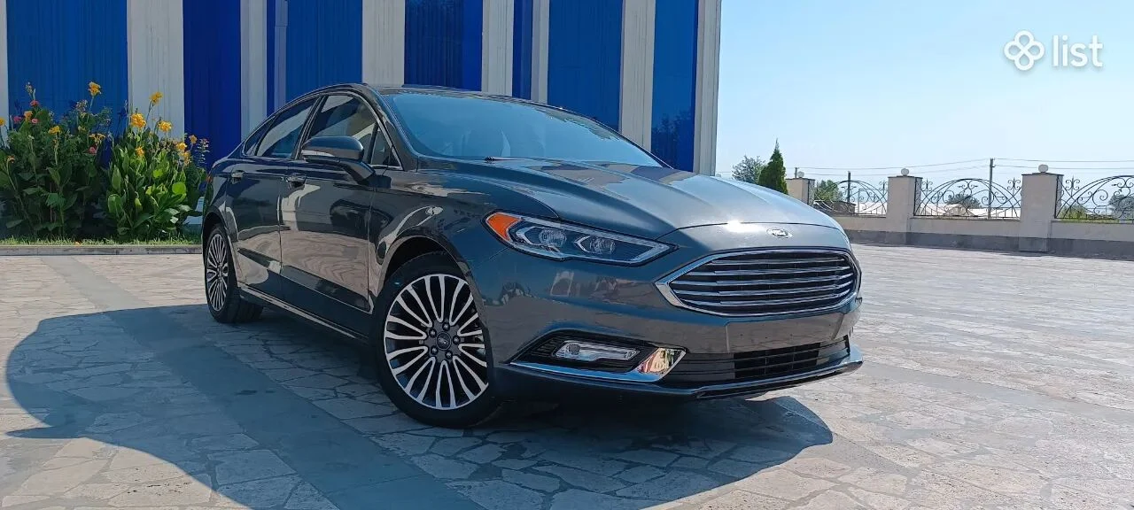 Ford Fusion (North America), 2.0 լ, լիաքարշ, 2018 թ., մոխրագույն
