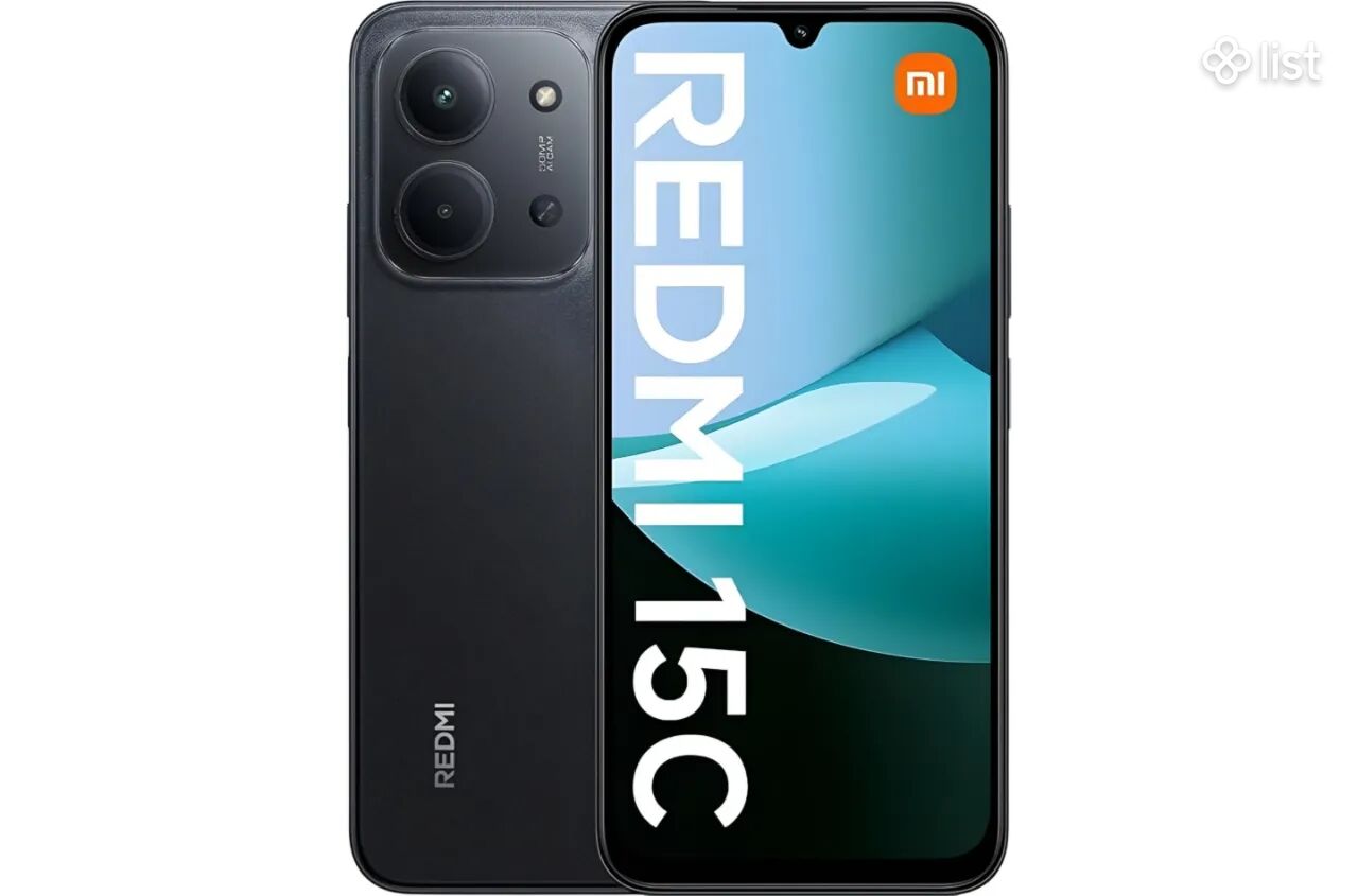 Xiaomi Redmi 15C 4G, 128 GB, սև
