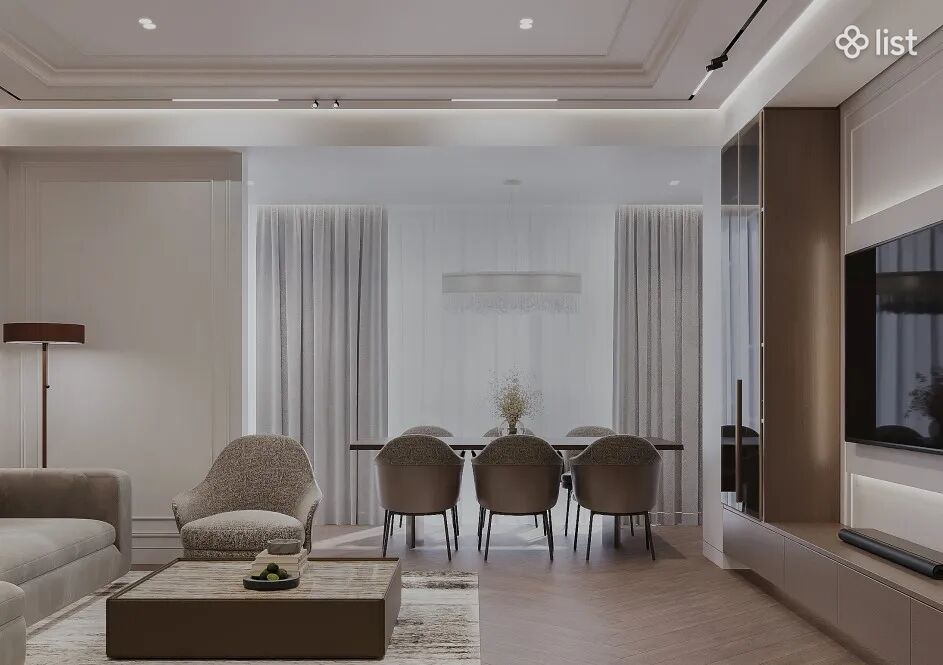 3 room apartment in a new building on Abelyan Street in Ajapnyak, 109 sq.m., 12/15 floor