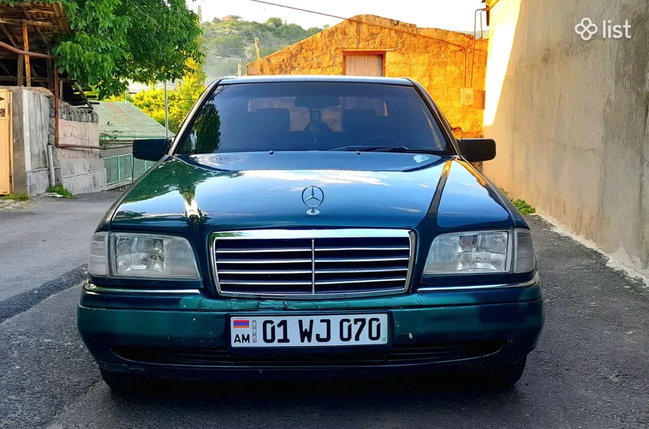 Mercedes-Benz C-Class, 1.8 լ, 1996 թ., գազ, կանաչ