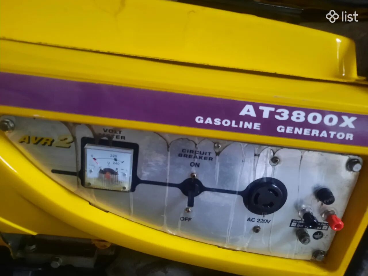 Gasoline generator 3800