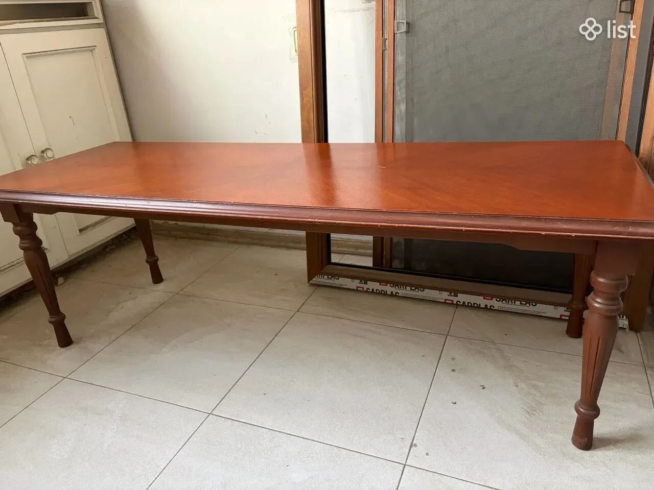 Ճաշասեղան փայտյա, ուղղանկյուն, 140x50