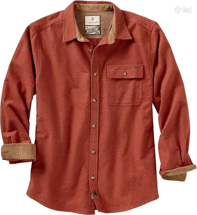 Legendary Whitetails 100% Cotton Flannel Shirt, Վերնաշապիկ, Рубашка