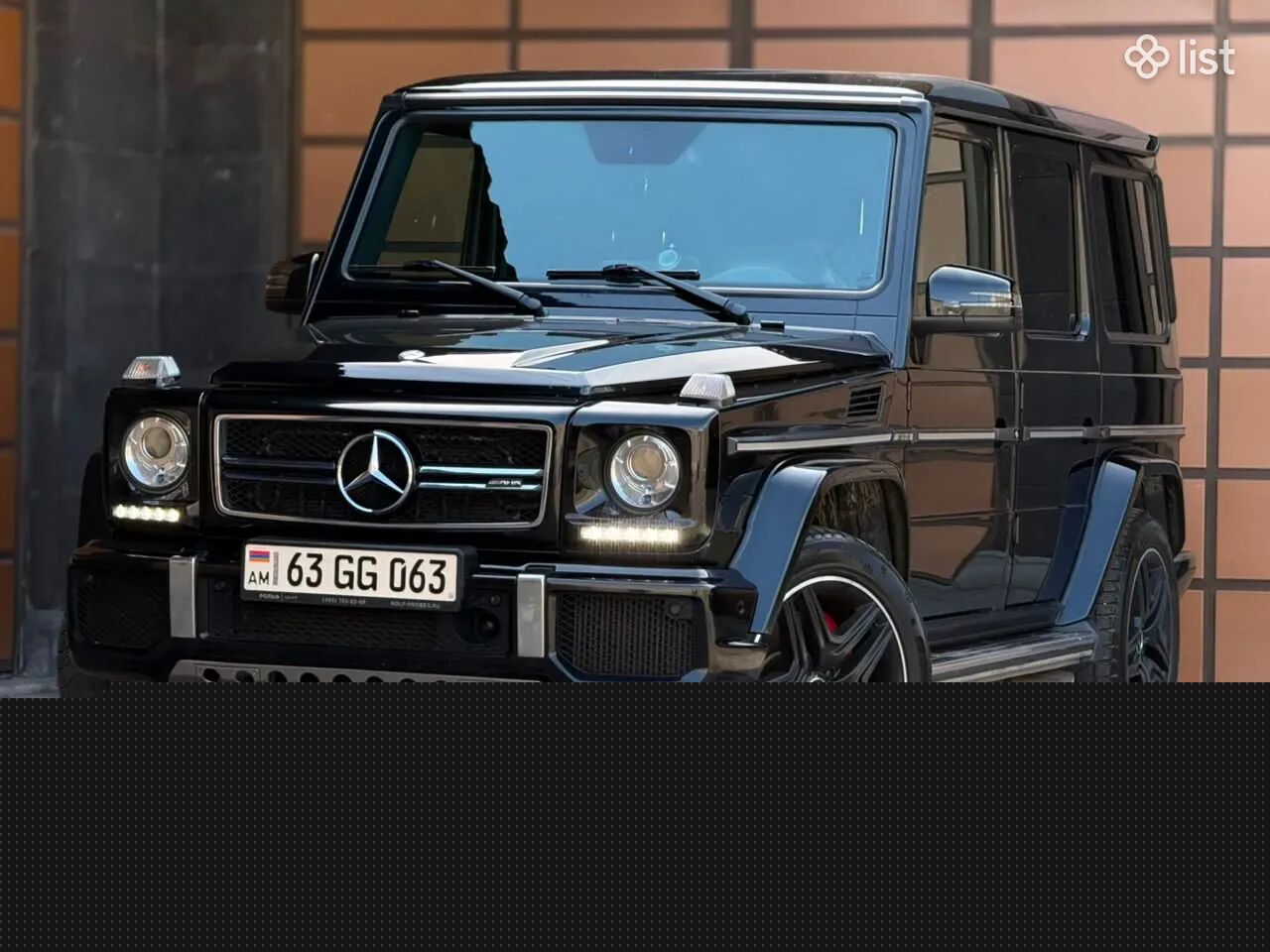 Mercedes-Benz G-Class AMG, 6.3 լ, լիաքարշ, 2015 թ.