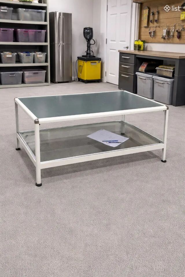 Սուրճի սեղան ապակե, ուղղանկյուն, 100x60 սմ