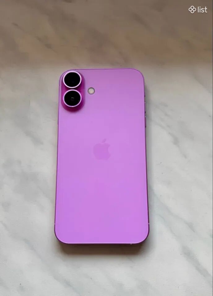 Apple iPhone 16, 128 GB, վարդագույն