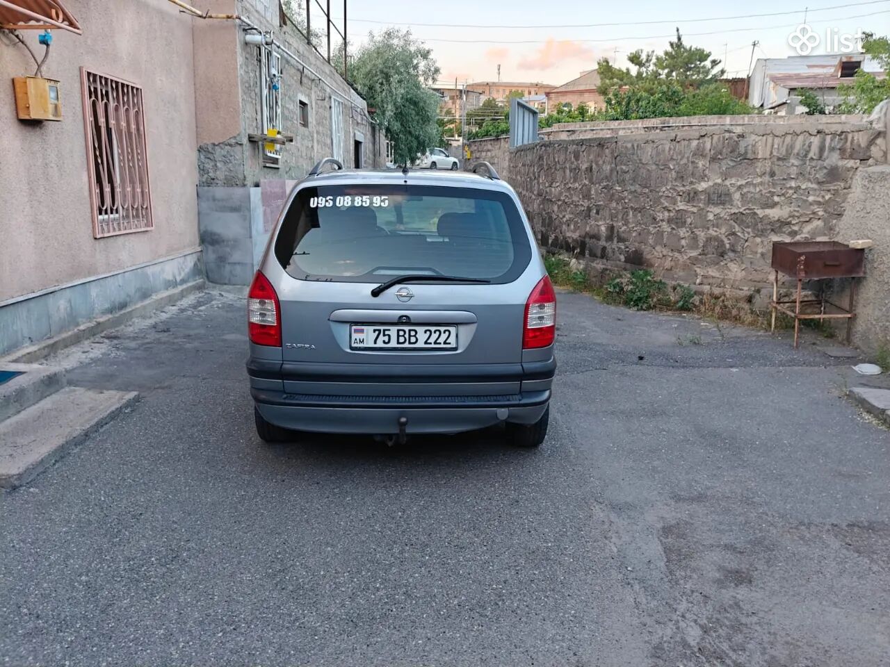 Opel Zafira, 1.6 լ, 2003 թ., գազ
