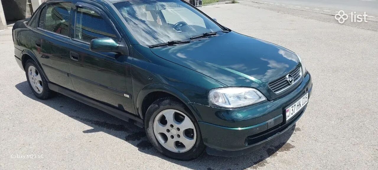 Opel Astra, 2.0 լ, 1999 թ., գազ, կանաչ