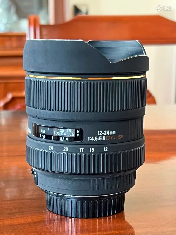 Sigma 12-24 mm F
