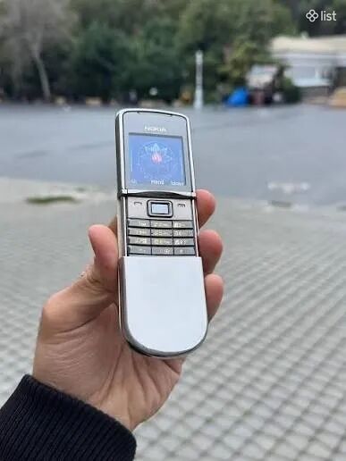 Nokia 8800, 256 GB, արծաթագույն