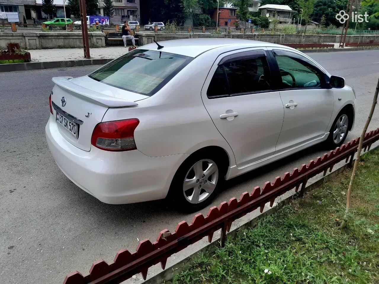 Toyota Belta, 1.3 л., 2005 г., газ