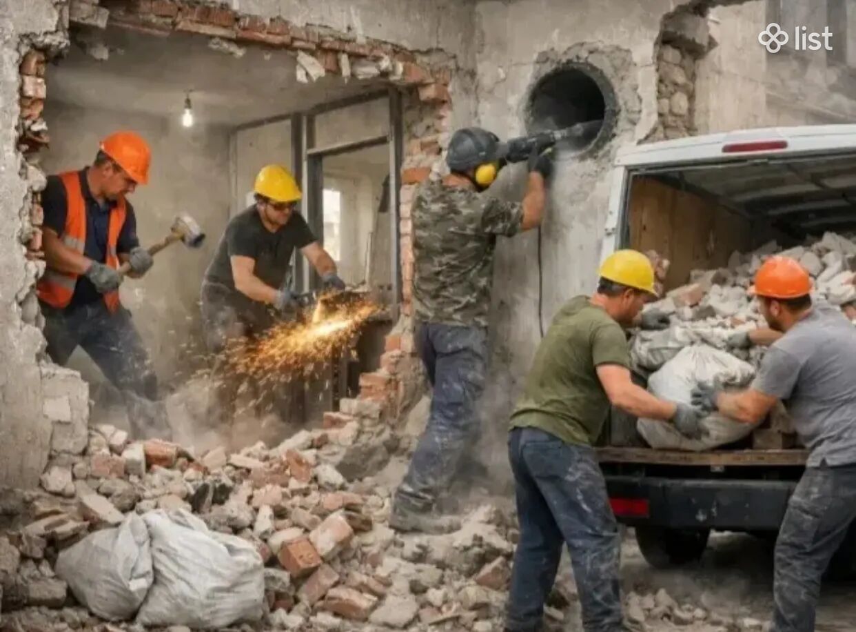 Քանդման աշխատանքների կատարում Երևանում
