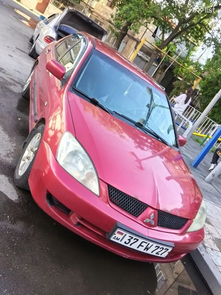 Mitsubishi Lancer, 1.6 լ, 2005 թ., կարմիր