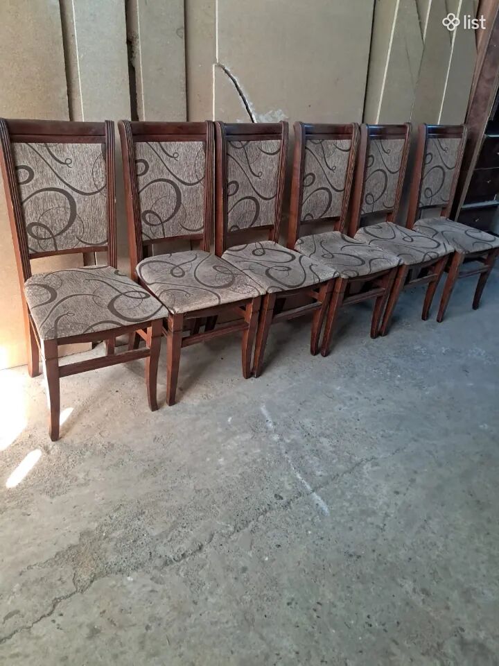 Աթոռ 6 հատ օգտագործված