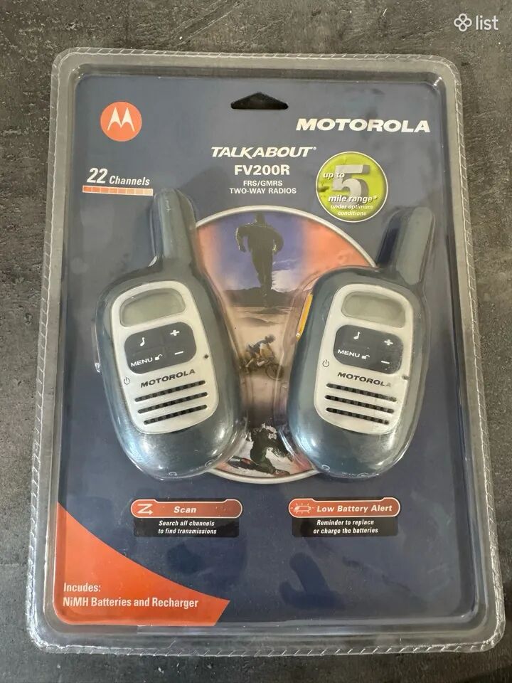 Motorola Talkabout FV200R ռացիա, рация, walkie talkie