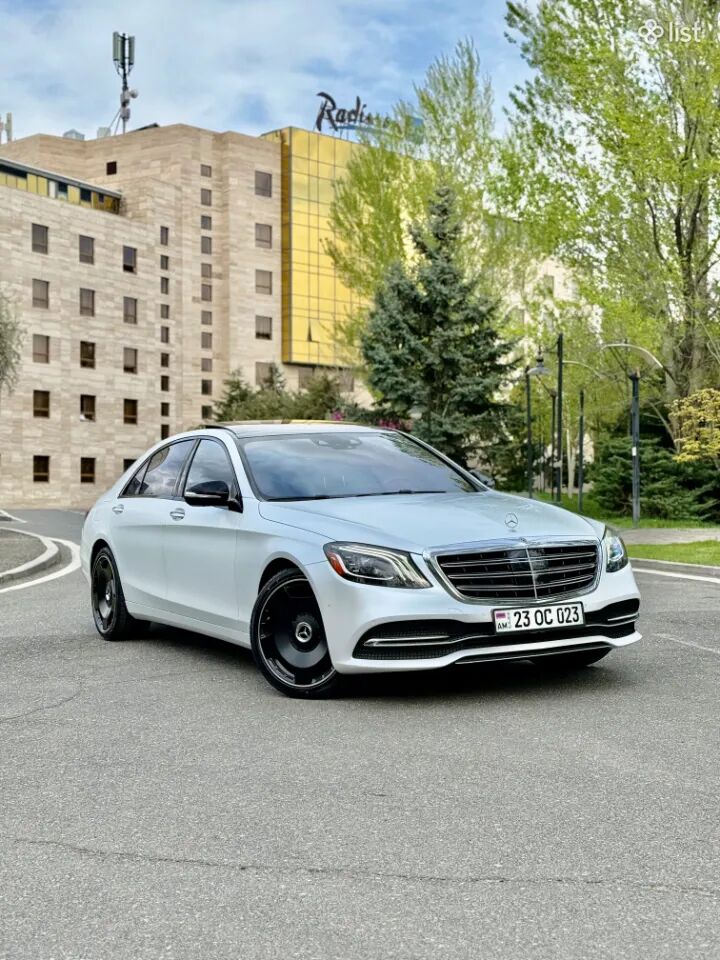 Прокат авто Պռակատ ավտո Rent a Car ավտովարձույթ S-Class W222 Mercedes Maybach
