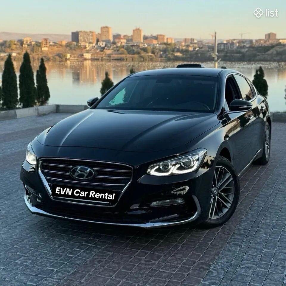 Hyundai Grandeur ավտովարձույթ, օրավարձով մեքենա, ավտոմեքենաների վարձույթ, wedding car, rent car, прокат