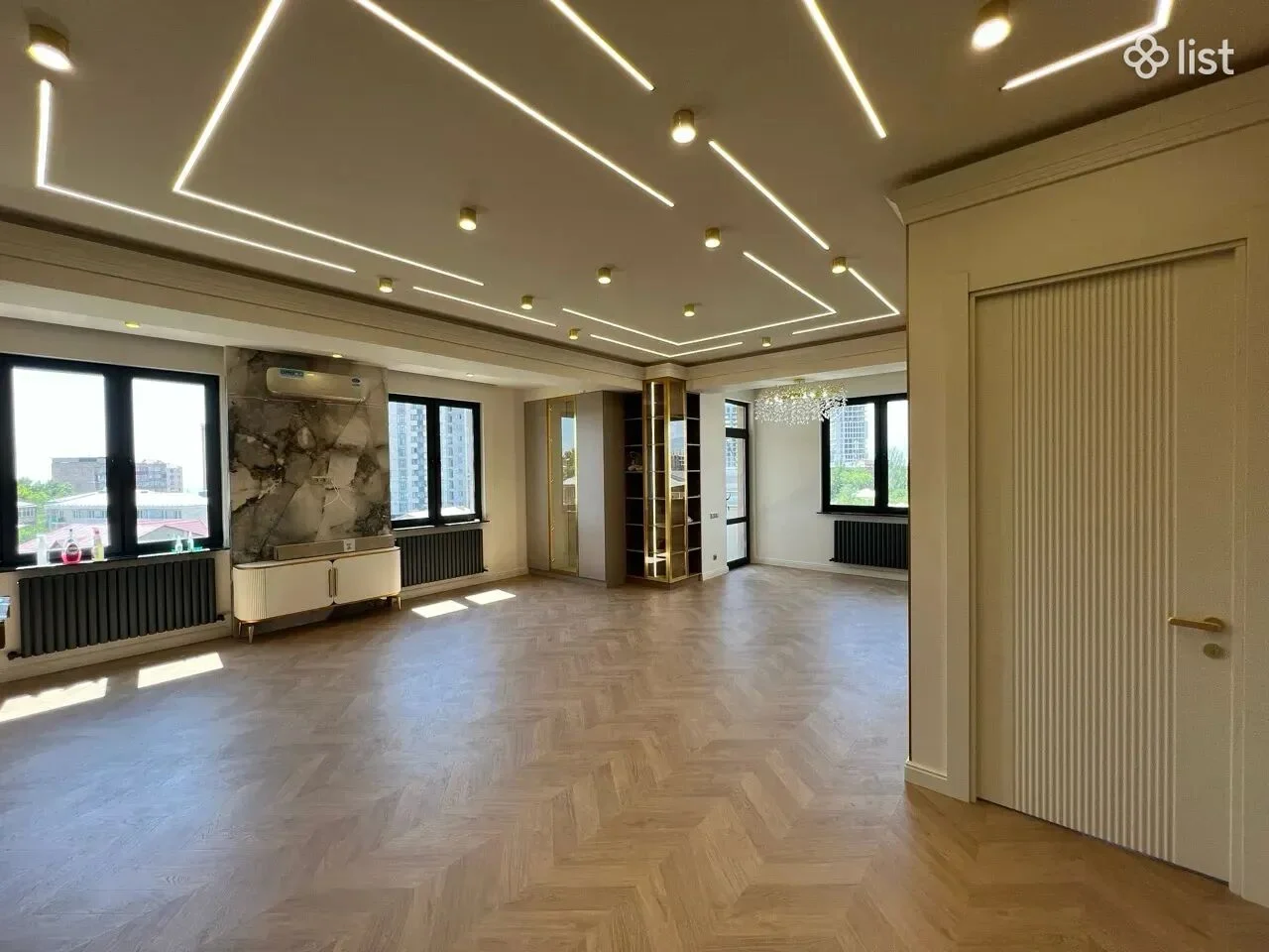 3 room apartment in a new building on Arghutyan Street in Arabkir, 96 sq.m., 4/15 floor, 2 bathrooms