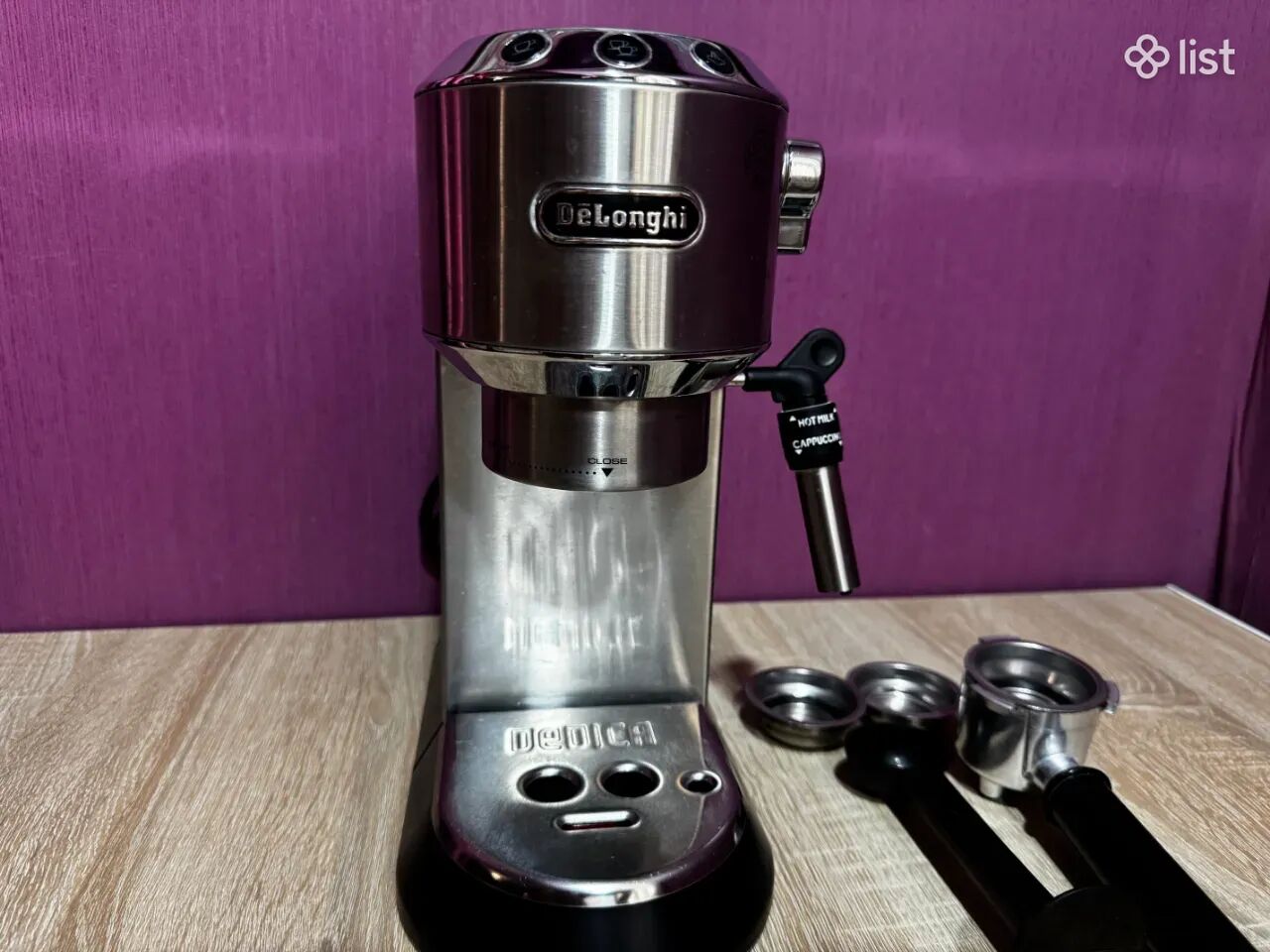 Delonghi Dedica Espresso + Cappuccino