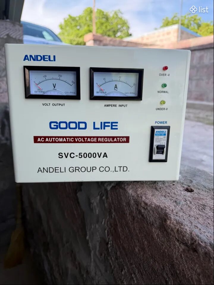 ANDELI 5000 VA հոսանքի կարգավորիչ (Стабилизатор)